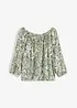 Blouse imprimée en viscose fluide, bonprix