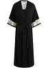 Long kimono en viscose avec broderies, bonprix