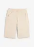 Bermuda en coton, longueur genou, détails utilitaires, bonprix