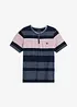 T-shirt col Henley manches courtes, bonprix