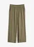 Pantalon palazzo en viscose douce, bonprix