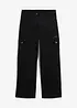 Jean cargo en coton, taille mi-haute, bonprix