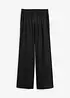Pantalon palazzo à ceinture élastiquée, bonprix