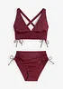 Bikini brassière (ens. 2 pces) à bretelles croisées, bonprix