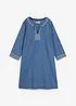 Robe en jean avec broderie, bonprix