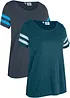 Lot de 2 T-shirts techniques légers, bonprix