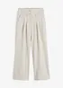 Pantalon évasé taille haute, bonprix