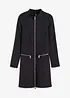 Robe en jersey milano à détails zippés, bonprix