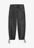 Jean cargo taille mi-haute, bonprix