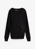 Pull de grossesse 100% coton avec lien à nouer, bonprix