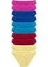 Lot de 10 slips, bonprix