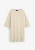 T-shirt long oversize 100% coton, bonprix