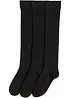 Lot de 3 chaussettes hautes en modal, bonprix