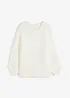 Pull oversize en fil moelleux, bonprix