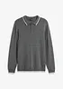 Pull col polo en coton recyclé majoritaire, bonprix
