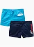 Lot de 2 shorts de bain, bonprix