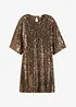 Robe oversize à sequins, bonprix