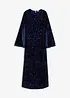 Robe à sequins en velours doux, bonprix