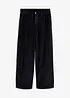 Pantalon large en velours côtelé, bonprix