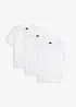 Lot de 3 T-shirts col V, bonprix