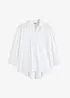 Chemisier court devant, long derrière, manches ballon, bonprix