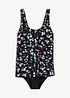 Maillot 1 pièce, style tankini, bonprix