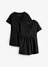 Lot de 2 T-shirts de grossesse et d'allaitement, bonprix