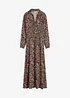 Robe longue imprimée, bonprix