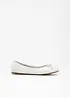Ballerines à petit nœud, bonprix