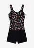 Maillot 1 pièce shorty, bonprix