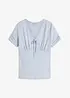 T-shirt froncé, bonprix