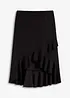 Jupe en jersey à volants, bonprix
