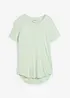 T-shirt long en viscose douce, bonprix
