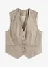Gilet sans manches en viscose mélangée, bonprix