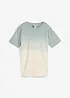 T-shirt 100% coton effet ombré, bonprix