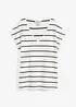 T-shirt rayé en maille, bonprix