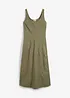 Robe midi à coutures verticales, bonprix