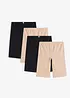 Lot de 4 boxers longs pour femme, bonprix