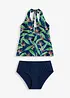 Tankini dos nu (ens. 2 pces), bonprix