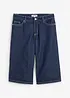 Bermuda en jean taille mi-haute, peu extensible, bonprix