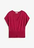 T-shirt à base smockée, bonprix