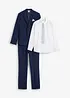 Costume + chemise + cravate (ens. 4 pces), bonprix