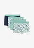 Lot de 4 boxers coton femme, bonprix