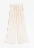Pantalon large en crêpe léger, bonprix