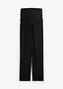 Pantalon de grossesse en lin majoritaire, droit, bonprix