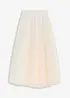 Jupe longue en tulle délicat, bonprix