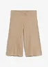 Bermuda taille haute en maille de viscose mélangée, bonprix