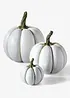Objet déco en forme de citrouille (ens. 3 pces), bonprix