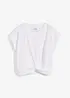 T-shirt court 100% coton, bonprix