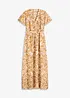 Robe longue imprimée en viscose mélangée, bonprix